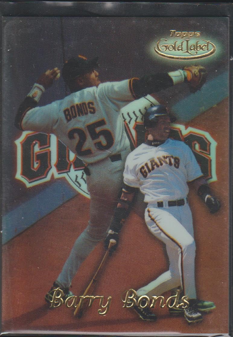 世界に99枚　TOPPS GOLD LABEL Amazon.com: 1999 Topps Gold Label Barry Bonds Giants Baseball Card